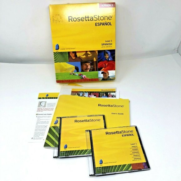 Rosetta Stone Espanol Level 1 Version 3 Spanish - Picture 1 of 4